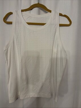 all in motion White Women's Athletic Perforated Tank